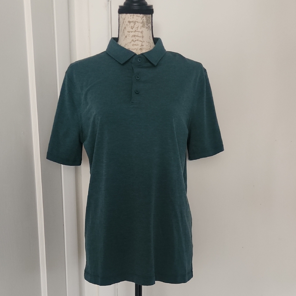 lululemon athletica Teal Polo Shirt